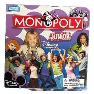#Vintage Disney Monopoly Junior Board Game #gift